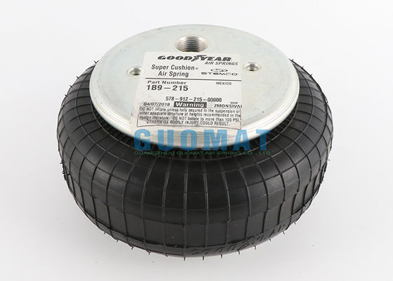la molla pneumatica industriale di 1B8-215 Goodyear muggisce il colore nero di no. 578-912-215