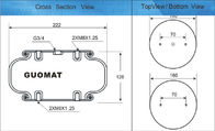 La portanza verticale industriale della molla pneumatica per le piattaforme/rotazione presenta Goodyear 1B9-202