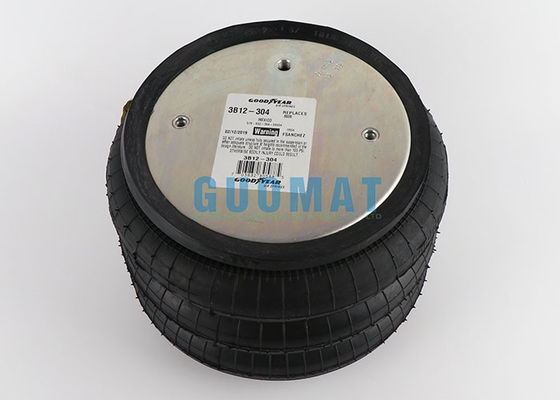 ammortizzatore di gomma dell'aria del Firestone dell'incrocio W01-358-8006 della molla pneumatica di muggito di triplo di 3B12-304 Goodyear