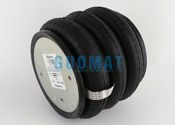 ammortizzatore di gomma dell'aria del Firestone dell'incrocio W01-358-8006 della molla pneumatica di muggito di triplo di 3B12-304 Goodyear