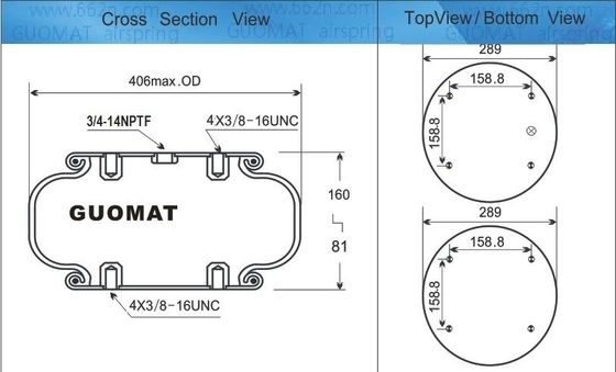 W01M586100 GUOMAT NO.1B53014 3/4 NPT Inetto d'aria a molla singola