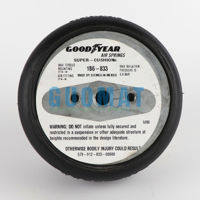Goodyear 1B6-833 sospensione pneumatica mono strato in gomma 579912833 molla pneumatica industriale