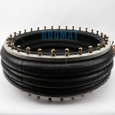 W01-M58-6984 Air Bellow by Firestone Metric Triple Convoluted Flange Air Spring