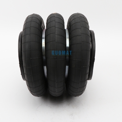 Dunlop Industrial Air Rubber Spring 10''X3 Phoenix SP1539 Triple Convoluted Bellow