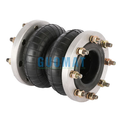 GUOMAT 2H250180 Doppia molla ad aria avvolgente con anello a flange di diametro massimo 185 mm