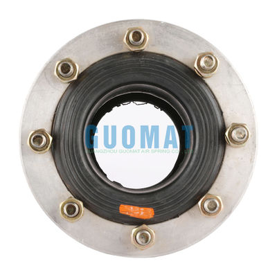 GUOMAT 2H250180 Doppia molla ad aria avvolgente con anello a flange di diametro massimo 185 mm