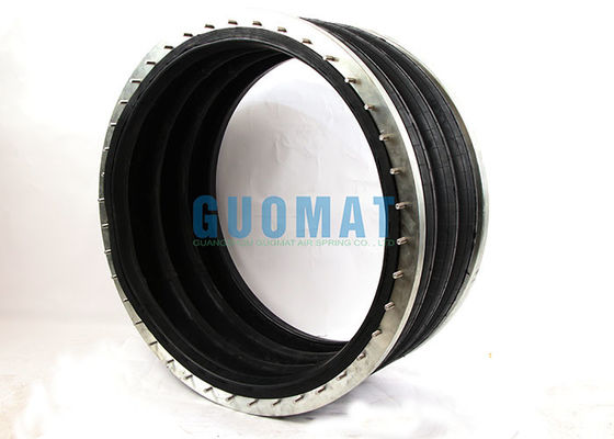 Airbag industriale triplo avvolguto 384mm tipo flange Air ride sospensione molla