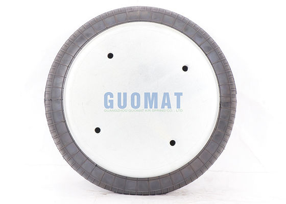 Tipo avvolto Air Spring 1/4NPTF Plate Industrial Rubber Bellows 55mm-160mm
