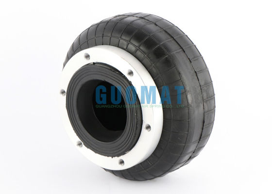 Airbag in gomma con anello di flangia