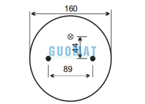 2B9-253 Goodyear W01-358-6945 sospensione a aria Firestone