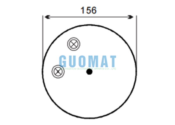 W01-M58-8513 Firestone Truck Parts 4390NP22 Contitech Sospensione Pneumatica a Labbro Rotante