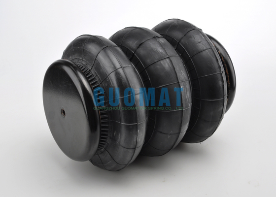 Tre molle a aria convolta 117mm-460mm Stroke Industrial Rubber Air Shock per il pick up