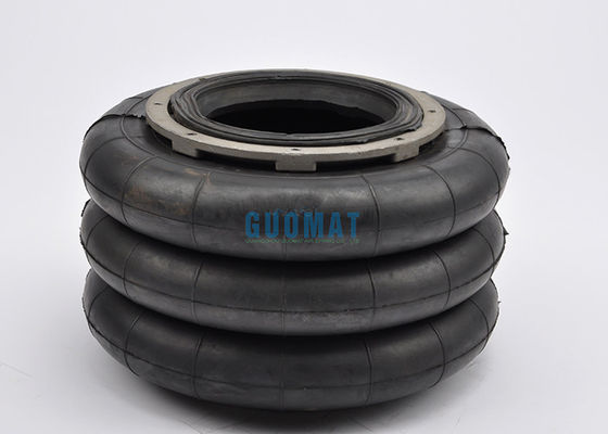 I soffietti complicati tripli industriali della molla pneumatica della borsa universale del ponte aereo 10x3 ventilano la molla di sospensione