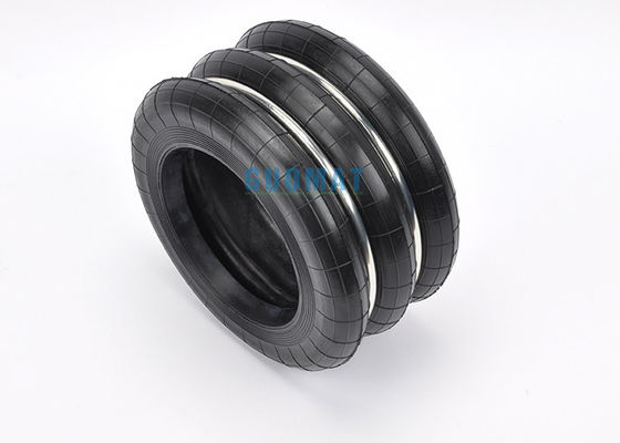 Sospensione di gomma complicata tripla industriale durevole di giro dell'aria di rinnovo dell'airbag della molla pneumatica