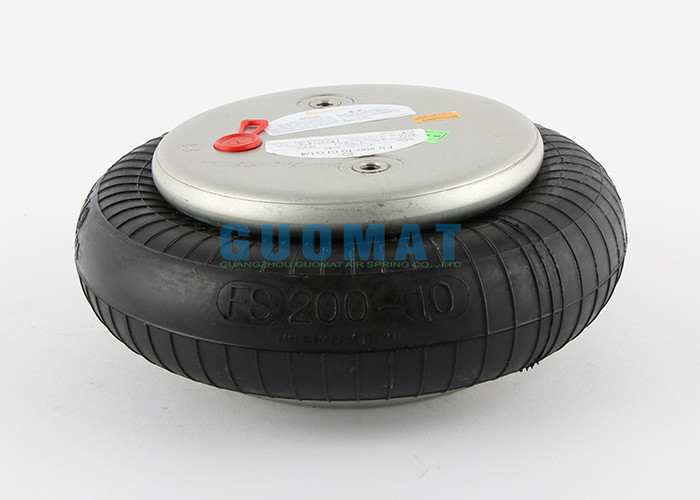 Le FS 200-10 CI scelgono le borse di soffietto di gomma industriali complicate dell'aria della molla pneumatica G1/4 per la macchina di carta