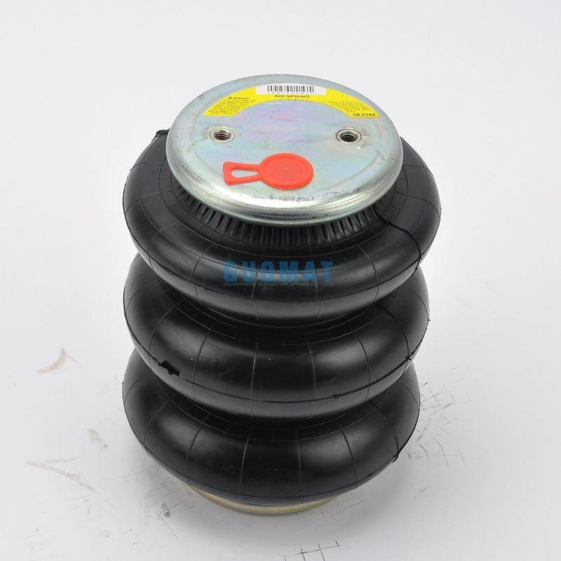 Airbag triplo avvolguto sospensione molla a gonfiore gas 1/2NPT ingresso d'aria per auto ricambi rimorchio