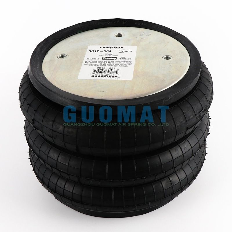Goodyear 3B12-304 Air Spring 578-93-3-100 Triple Rubber Air Bellow FT 330-29 503 Contitech