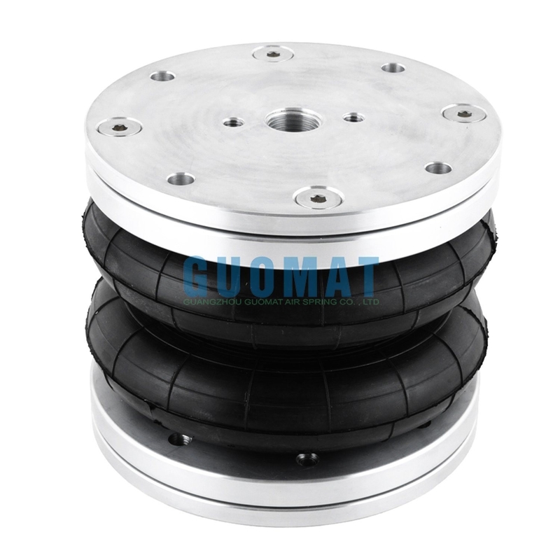Ammortizzatore pneumatico a sospensione complessa FD76-14 Contitech 6''x2 Molla pneumatica Dunlop con copertura in alluminio