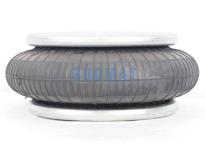 Tipo avvolto Air Spring 1/4NPTF Plate Industrial Rubber Bellows 55mm-160mm