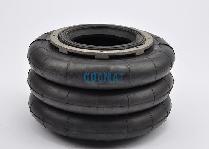 I soffietti complicati tripli industriali della molla pneumatica della borsa universale del ponte aereo 10x3 ventilano la molla di sospensione