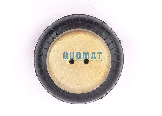 Il gas ha riempito l'aria industriale muggisce Contitech FS40-6 con le stampe complicate della molla pneumatica del coperchio