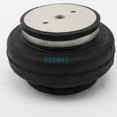 Semplice molla d'aria industriale a piccole vibrazioni GUOMAT 1K130070 riferito a Goodyear 1B5-500 con piastra di alluminio