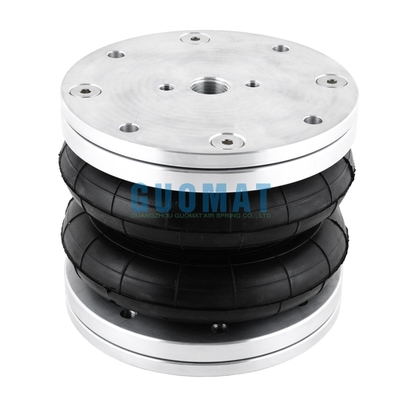 Ammortizzatore pneumatico a sospensione complessa FD76-14 Contitech 6''x2 Molla pneumatica Dunlop con copertura in alluminio