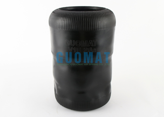 V1E26A Soffietto pneumatico in gomma Vibracoustic per autobus, 370mm altezza naturale, molla pneumatica Freightliner