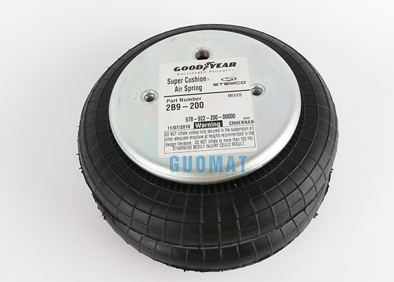 Soffietti di gomma originali 578923202 della molla pneumatica della molla pneumatica di Goodyear 2B9-200 i doppi si riferiscono a W01-358-6910