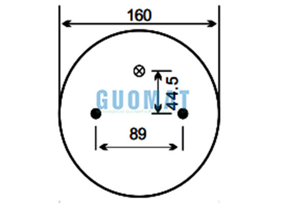 FD 200-25 426 Contitech sospensione molla d'aria W01-358-6943 Firestone Sostituisce Airbag Per Motor Home / RV