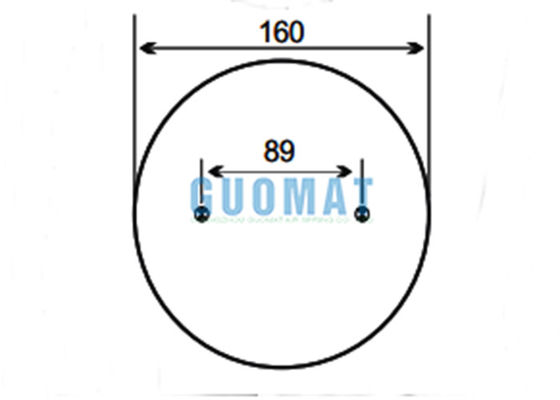 FD 200-25 426 Contitech sospensione molla d'aria W01-358-6943 Firestone Sostituisce Airbag Per Motor Home / RV