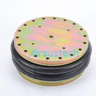 LHF320/240-2 Flange Spring Shocks 2 Convolutions Industrial Air Bag For Roller Friction Brake