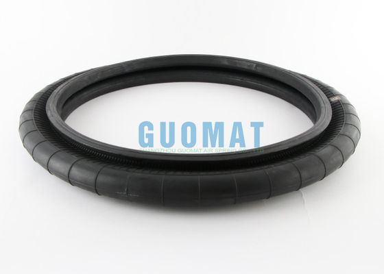 FS 1710-12 RS Contitech Ammortizzatore Pneumatico a Convoluzione Singola, Bulloni da 45mm, Molla Pneumatica con Flangia e Anelli di Tenuta