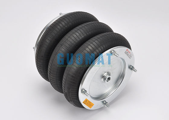 12"x3 Norgren Rubber Air Bag M/31123 Industrial Machine Air Spring con bulloni d'acciaio