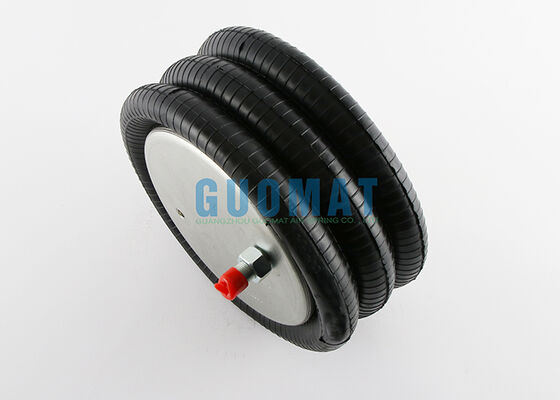 3B12-328 Molla pneumatica Goodyear Rubber 578-93-3-100 a tripla convoluzione, soffietti pneumatici