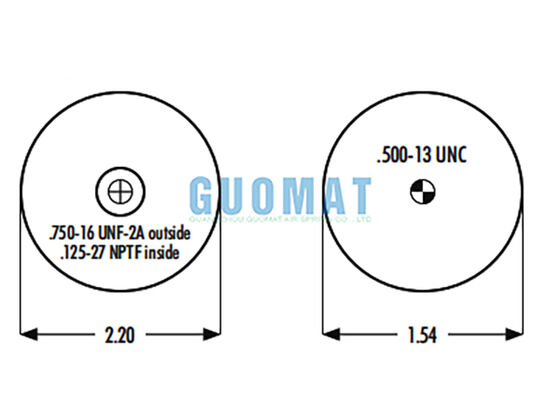 1S3-011 Goodyear Cab Air Spring W02-358-4001 Firestone Air Shock Absorber