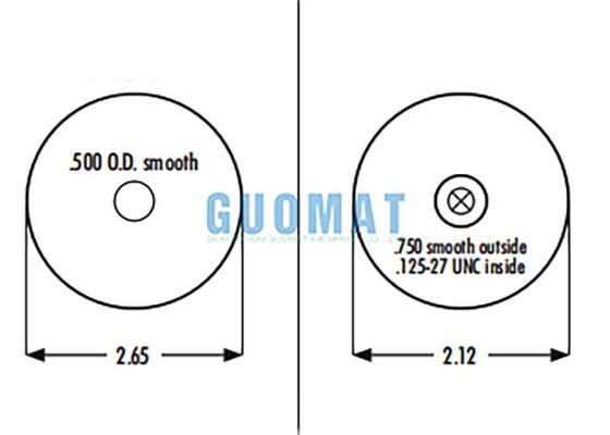 1S4.5-13 Sostituzione Molla Pneumatica Cabina Goodyear 579-08-7-219 Air Bag Sospensione Camion