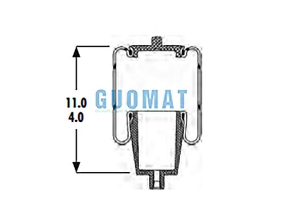 1S4.5-13 Sostituzione Molla Pneumatica Cabina Goodyear 579-08-7-219 Air Bag Sospensione Camion
