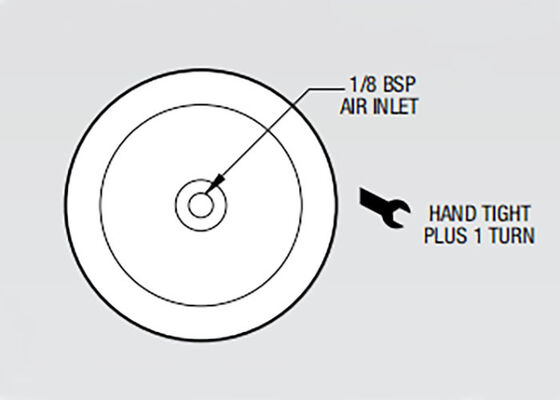 2M2A Firestone Sleeve Type Air Bellow W02-M58-3019 Camion Cabin Air Shock Absorber Replacement