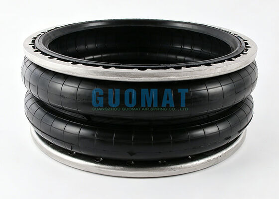 215 Double Air Bellow W01-358-7230 Firestone Air Spring Collo a costole Anelli di perline in alluminio