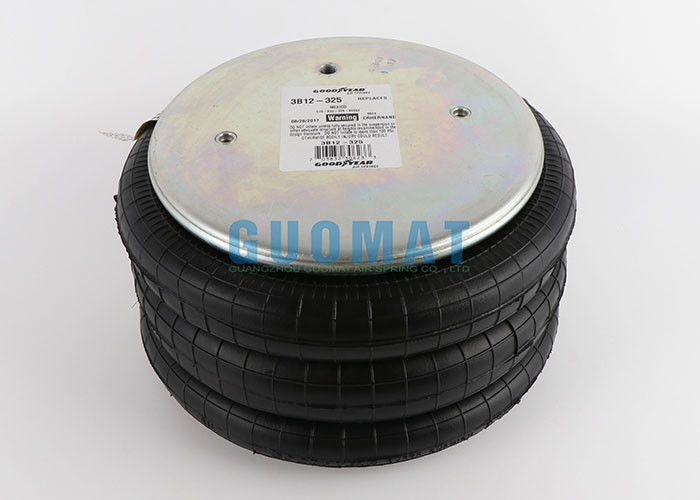 airbag complicato triplo d'acciaio della molla pneumatica di 3B12-325 Goodyear 578-93-3-103 per dispositivo per l'impaccettamento