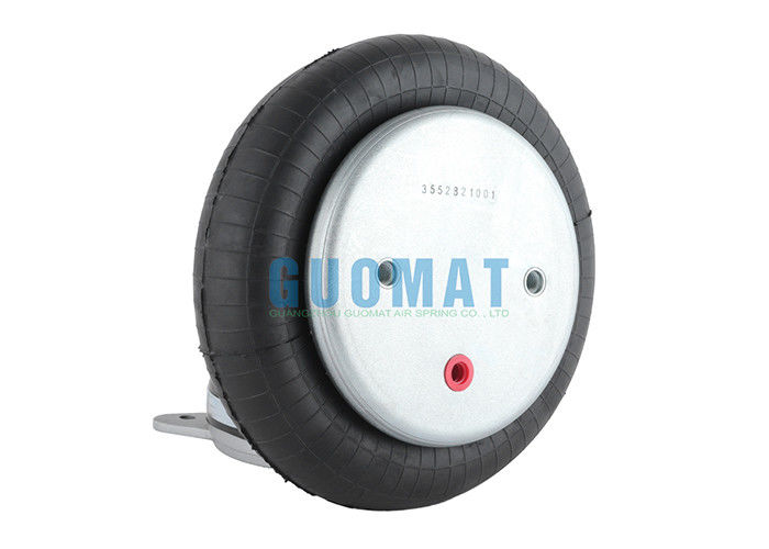 tipo continentale industriale foro dell'avvolgimento di ci Contitech della molla pneumatica di 110mm FS200-10 del gas dell'azionatore 1/4NPT dell'aria