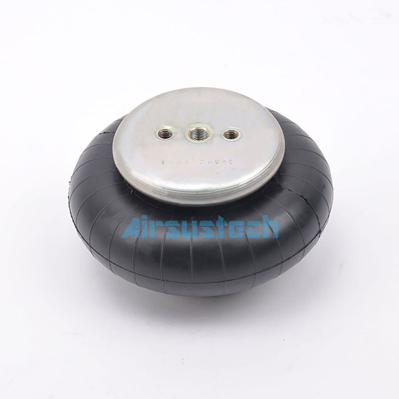 Attuatore pneumatico in gomma industriale W01-358-7451 Firestone, molla pneumatica in gomma con copertura in acciaio