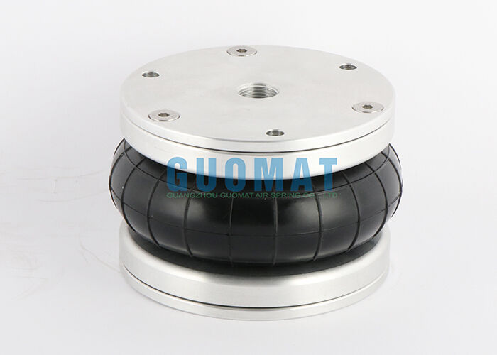 4 1/2 "x 1 gomma Bellow FS 44-5 DI CR Contitech Pneumatic Air Shock con piastra di copertura in alluminio