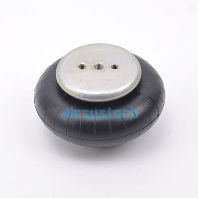 Attuatore pneumatico in gomma industriale W01-358-7451 Firestone, molla pneumatica in gomma con copertura in acciaio