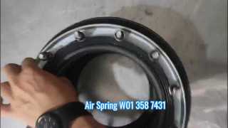 Molla pneumatica Firestone W01-358-7431 Doppia contorta